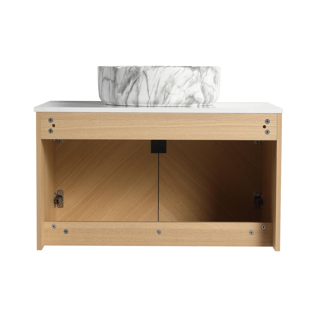 Wall Mounted Design Bathroom Vanity & Art Sink