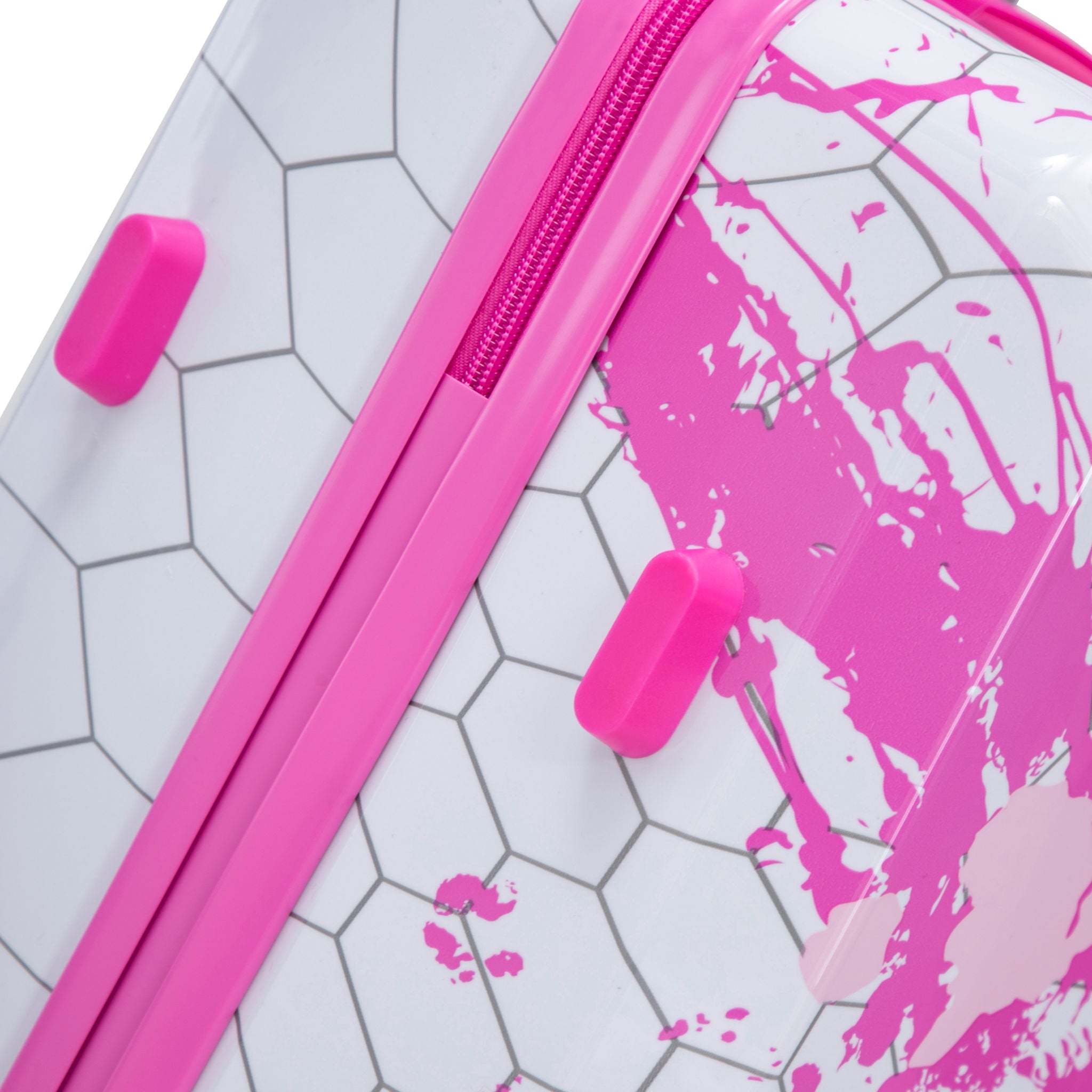 Luggage With Printed Pattern, Combination Lock