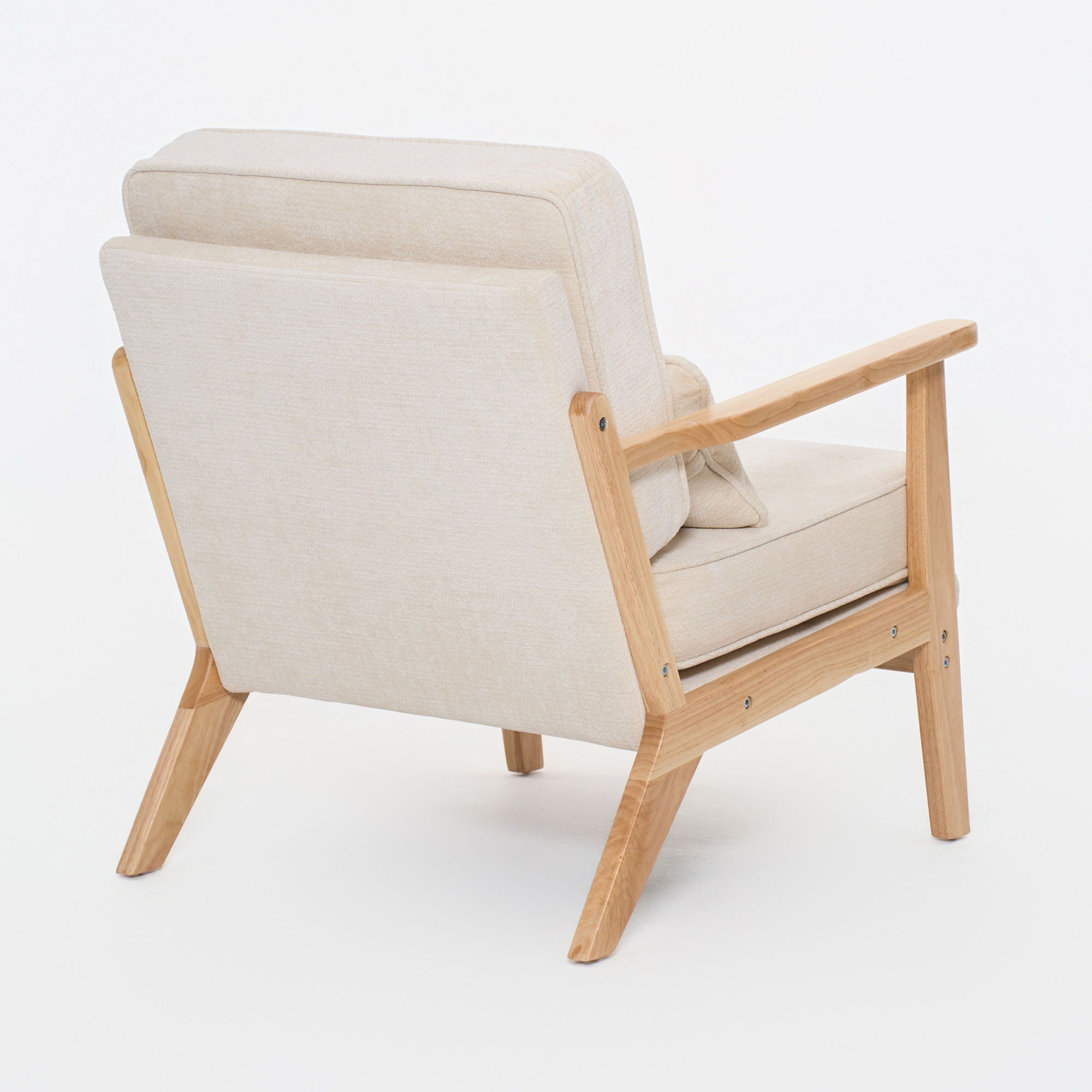 Living Room Chair With Lumbar Pillow
