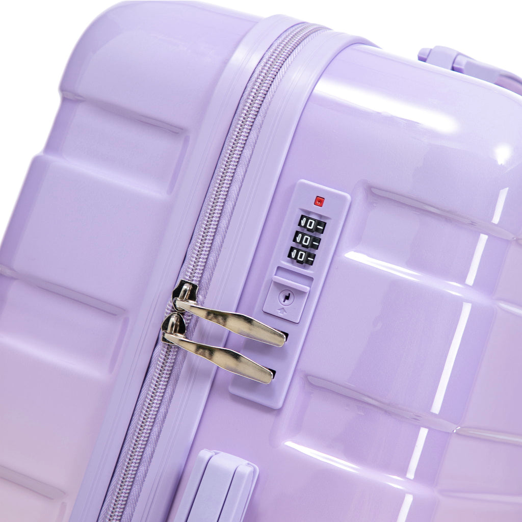 Luggage Set 20" /24" /28" With Combination Lock And Silent Wheels