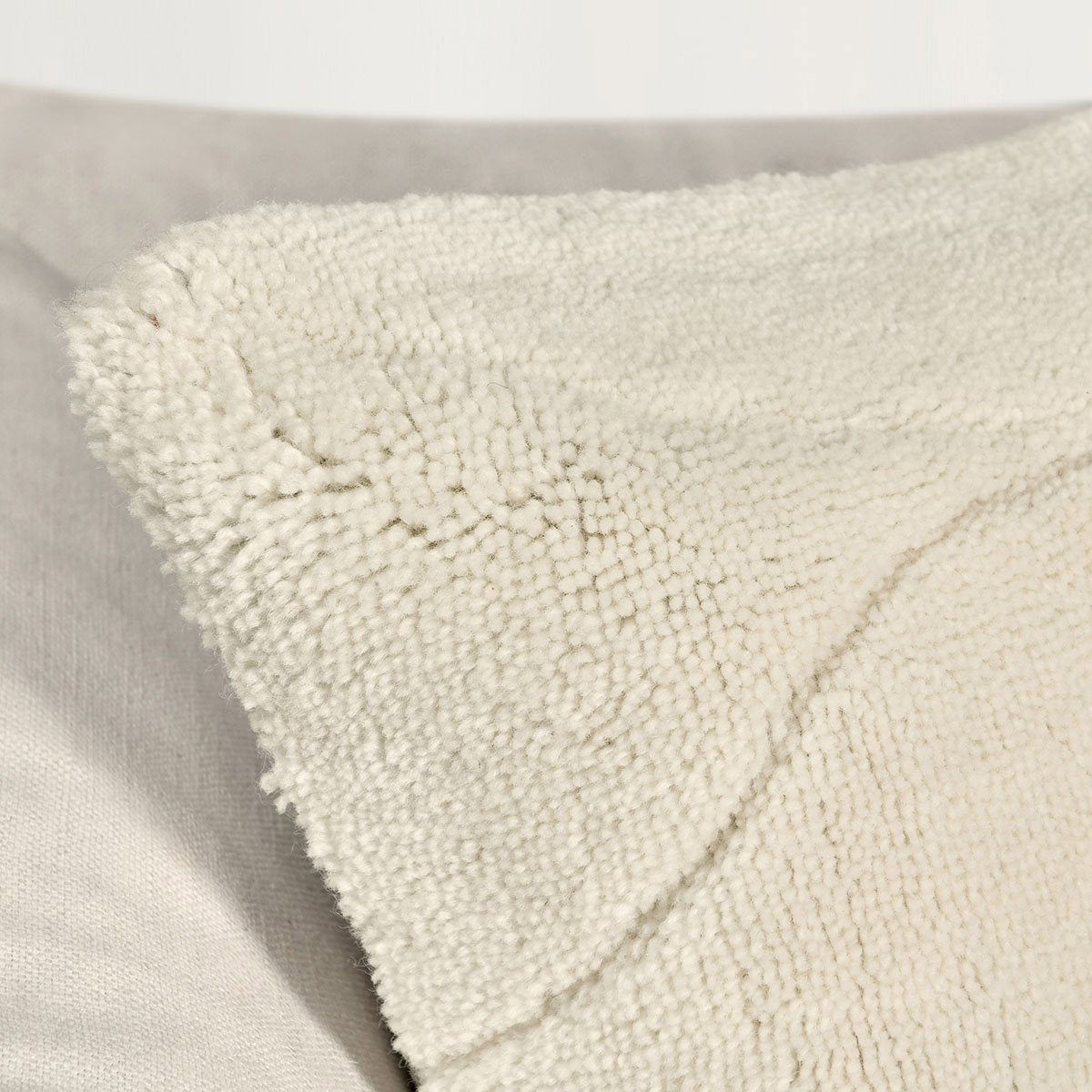 Mercer - 22" x 22" RN Pillow - Ivory