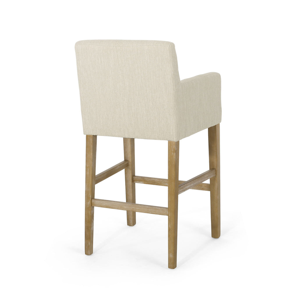 Serenitia - Upholstered Counter Chair With Straight Arm