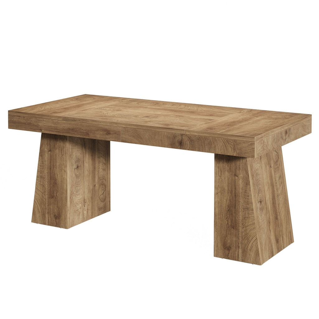Executive Desk, Workstation With Double Trapezoid Base
