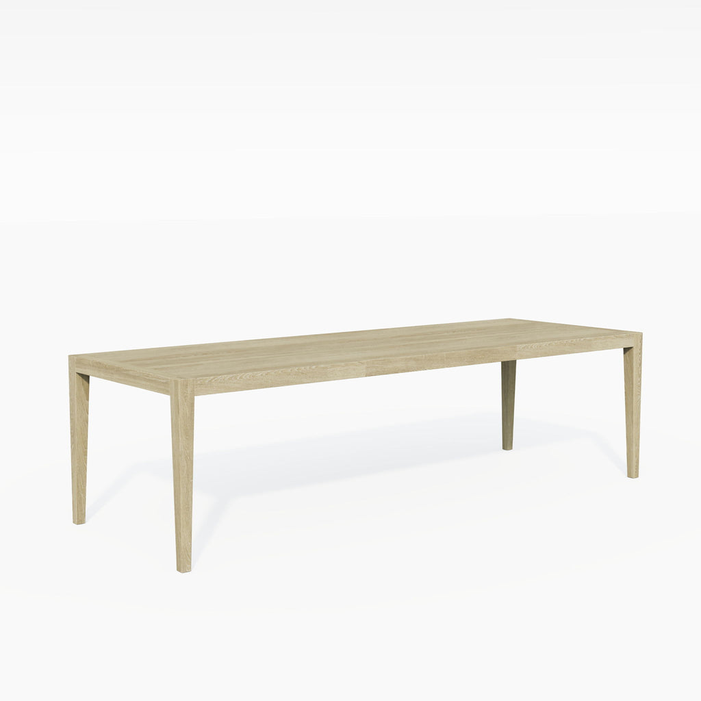 Adeline - Rectangular Dining Table With Leaves - Natural Wood Wash