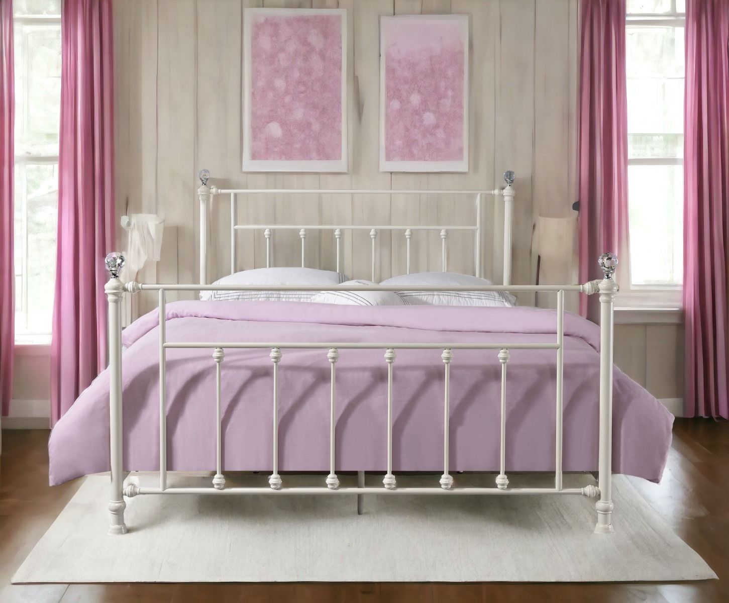 Comet - Full Bed - White