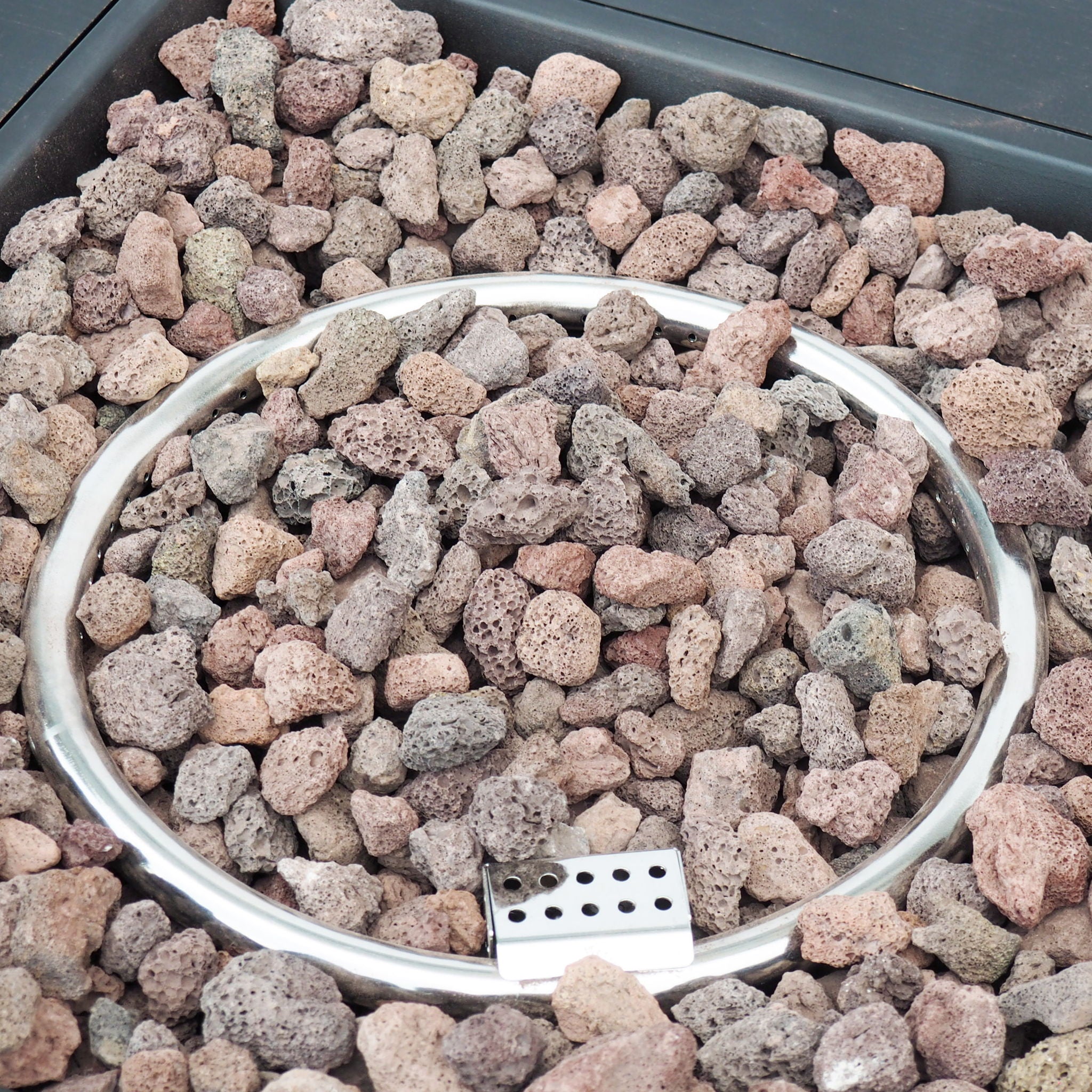 Modern Square Fire Pit With 50, 000 Btu