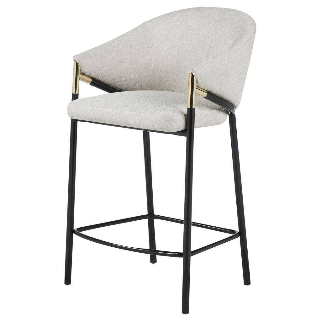 Sloped Arm Bar Stools (Set of 2)