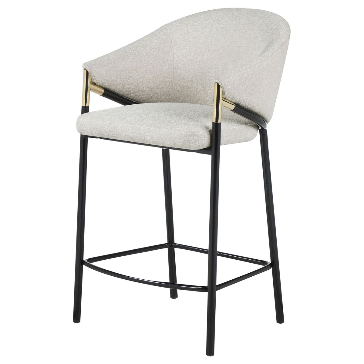 Sloped Arm Bar Stools (Set of 2)