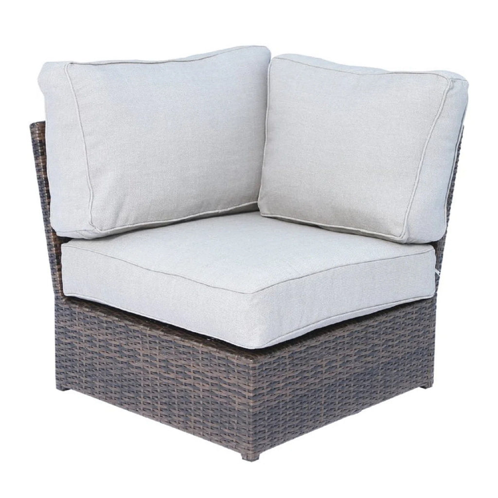 Handcrafted 4 Person Outdoor Seating Group With Plush Cushions - Espresso