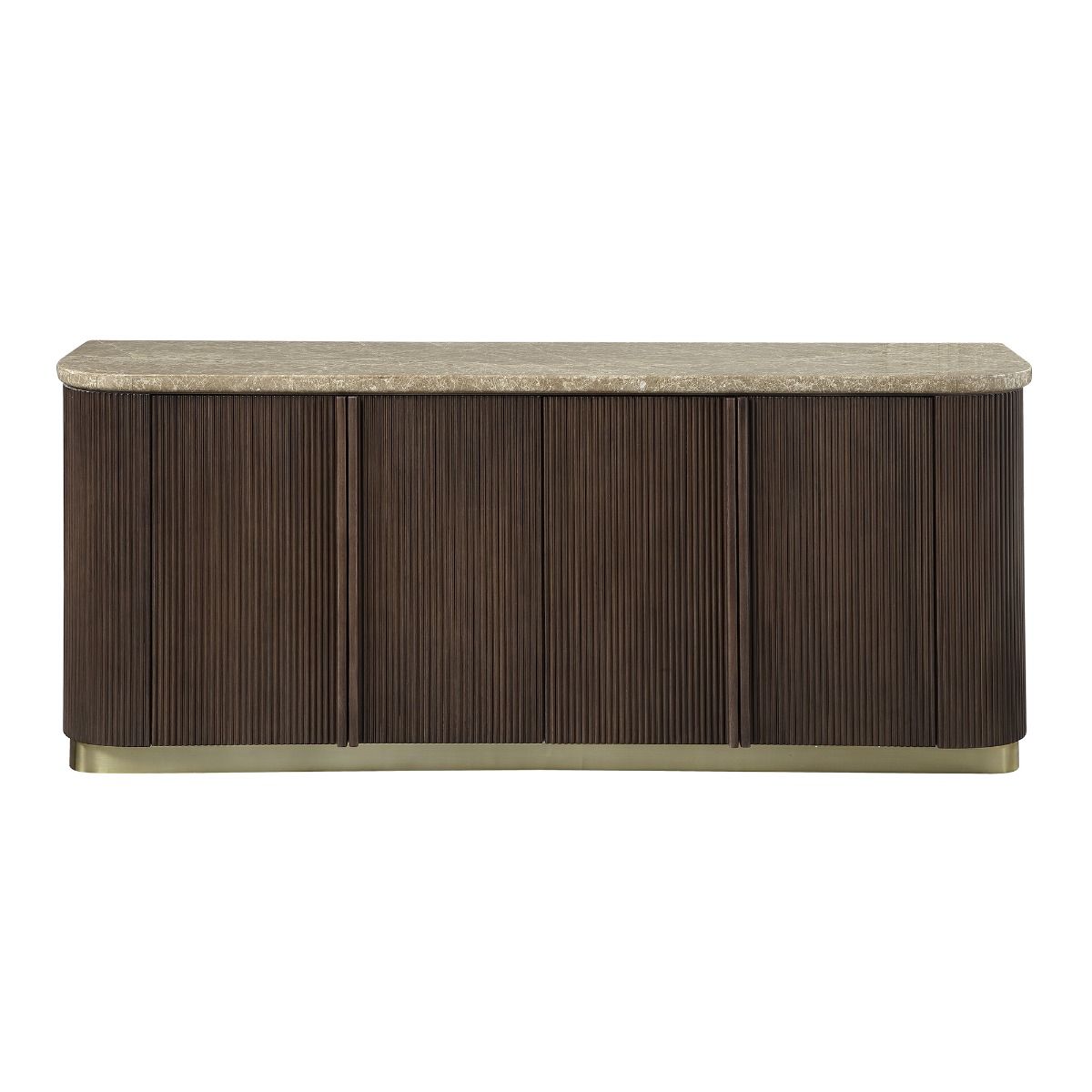 Clayten - Server - Brown Oak