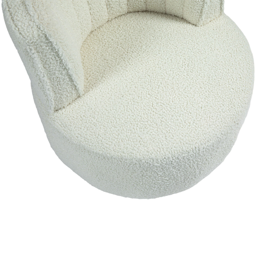 360 Degree Swivel Cuddle Barrel Accent Sofa Chair