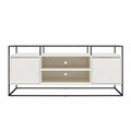 Camley - Media Console TV Stand - White