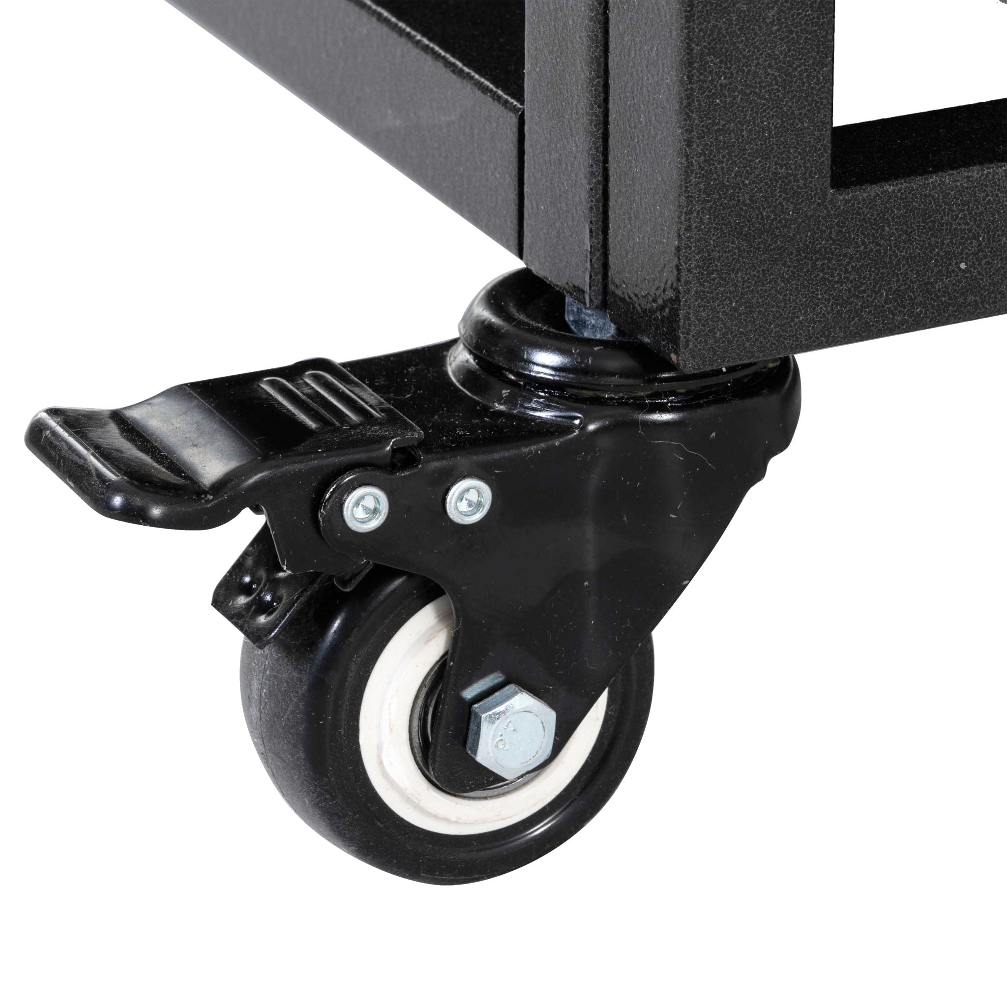 Heavy Duty Dog Crate Lockable Wheels