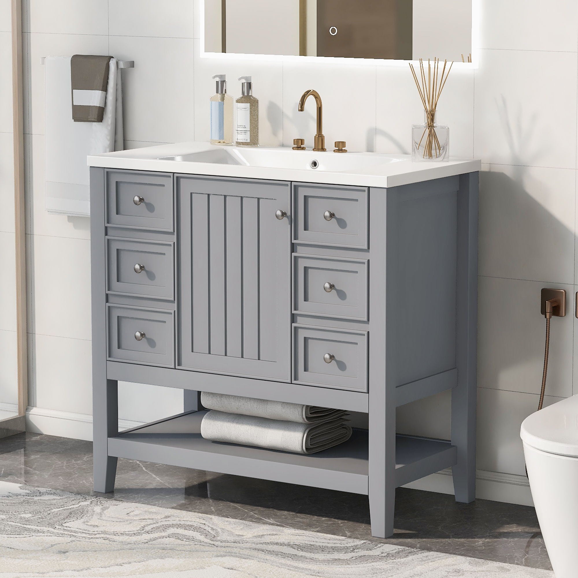 Modern Bathroom Vanity With Sink