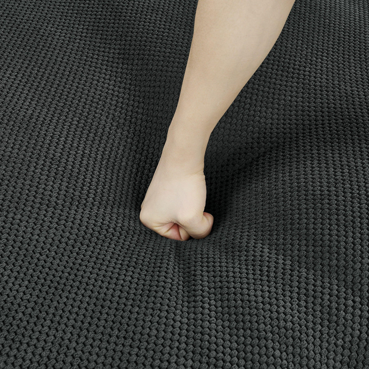 Modular Sectional & Toss Pillows - Dark Gray