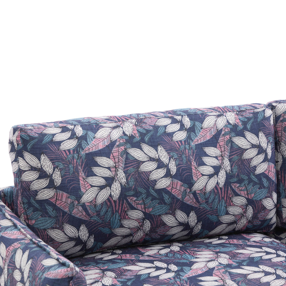 2 Seater Loveseat Sofa With Spacious Seating Area