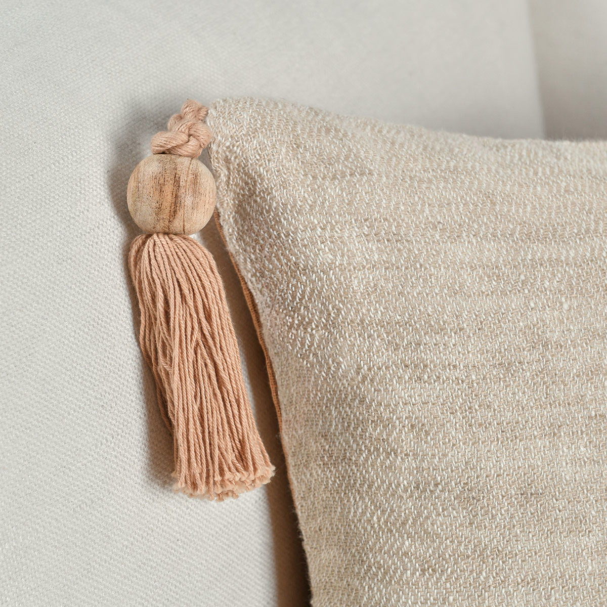Sherry - BW Pillow - Solid Natural