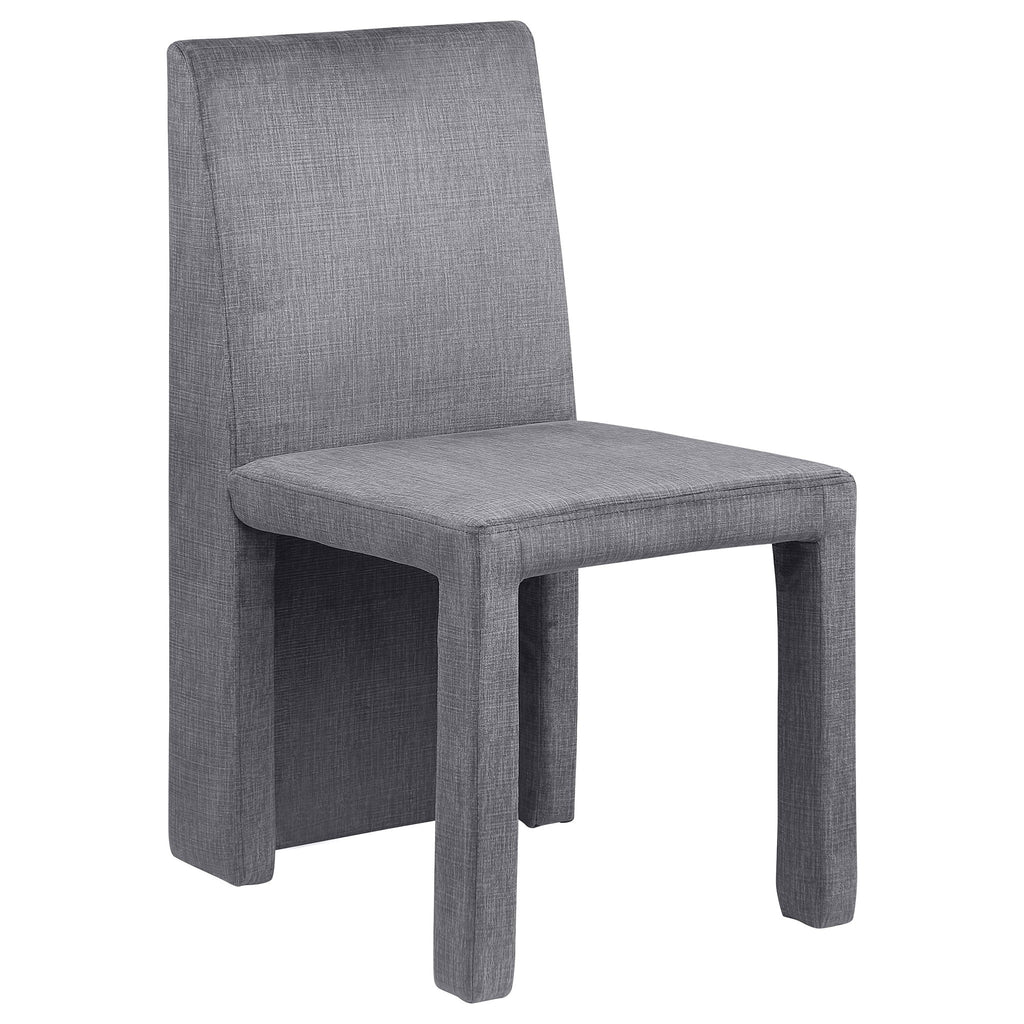 Santa Cruz - Upholstered Dining Side Chair (Set of 2) - Gray
