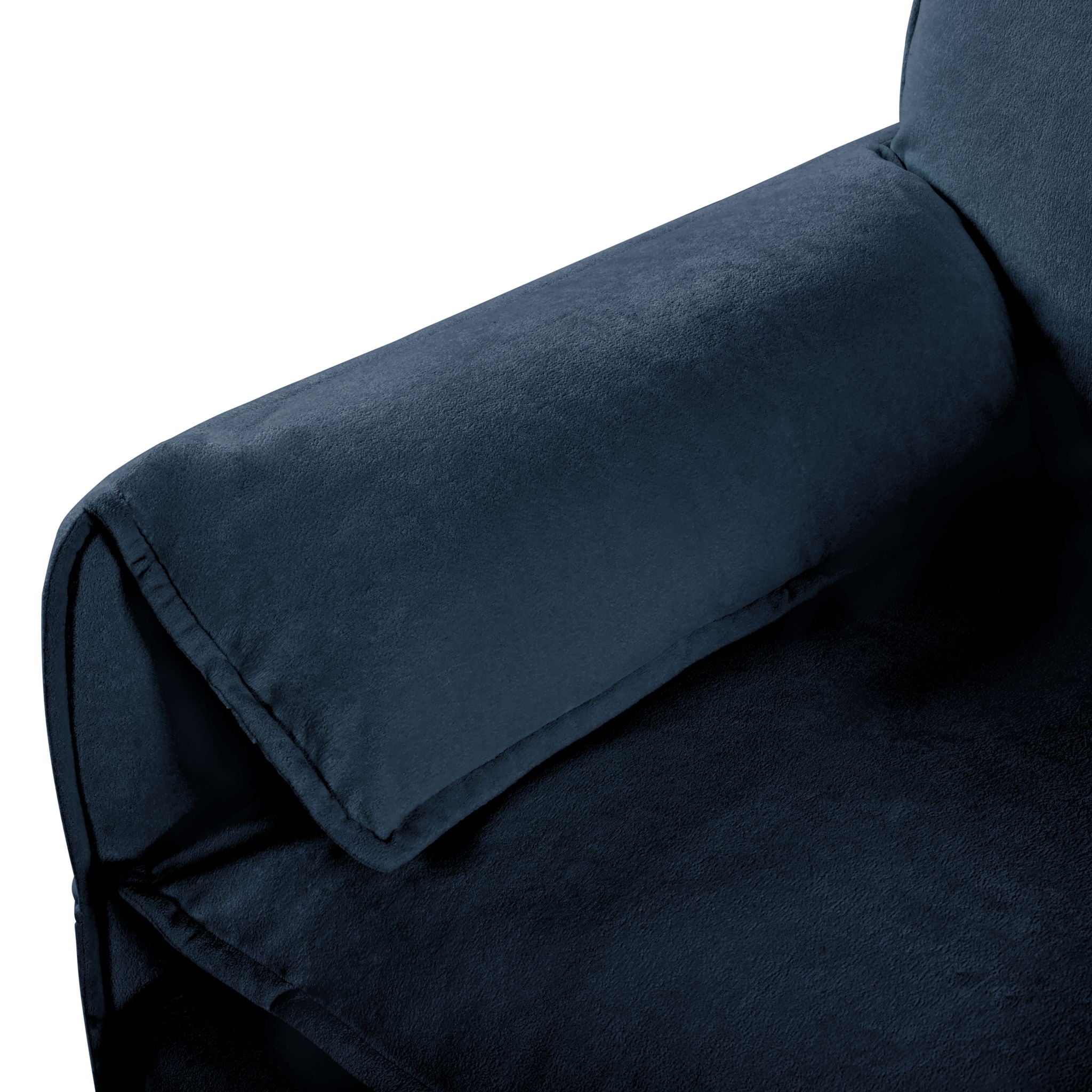 Modern Oversized Accent Chair, Comfy Single Sofa With Large Seat (Set of 2)