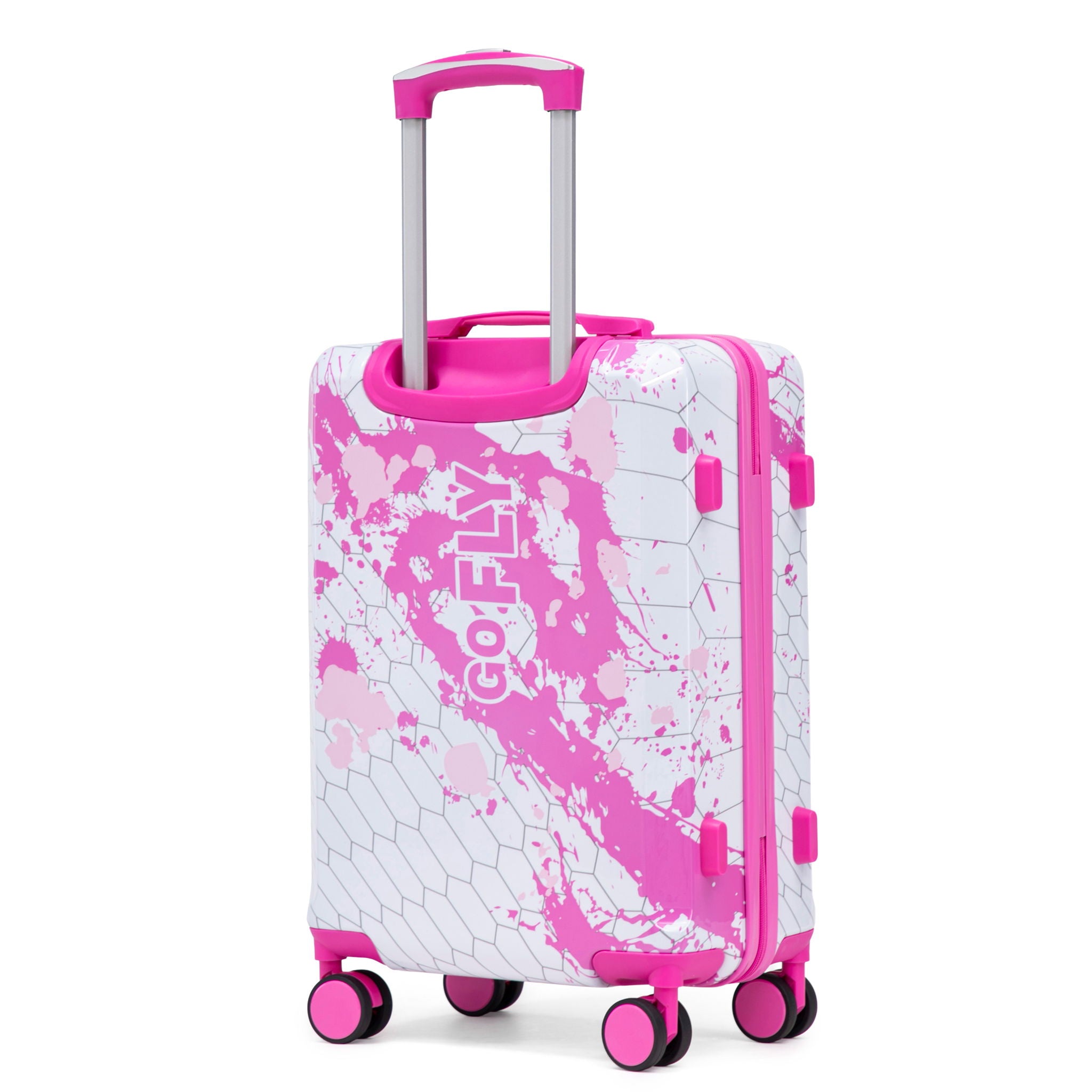3 Piece With Combination Lock And Silent Wheels