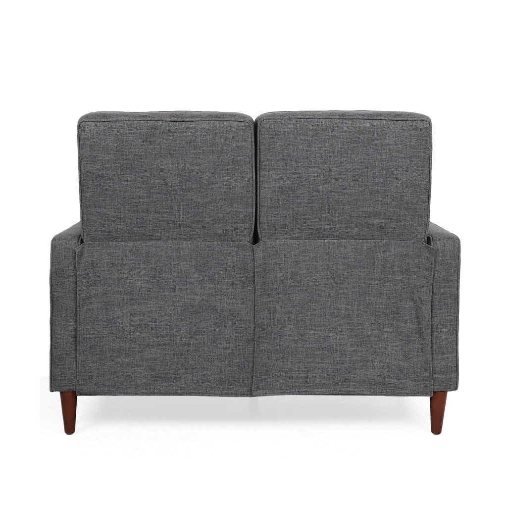 Manville - Contemporary Tufted Loveseat Pushback Recliner