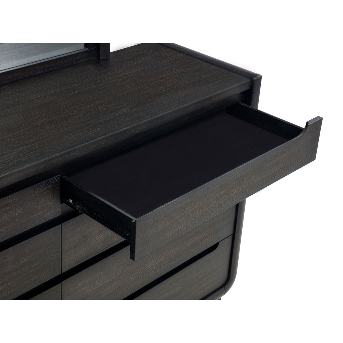 Bangor - 8 Drawer Bedroom Dresser Cabinet - Black