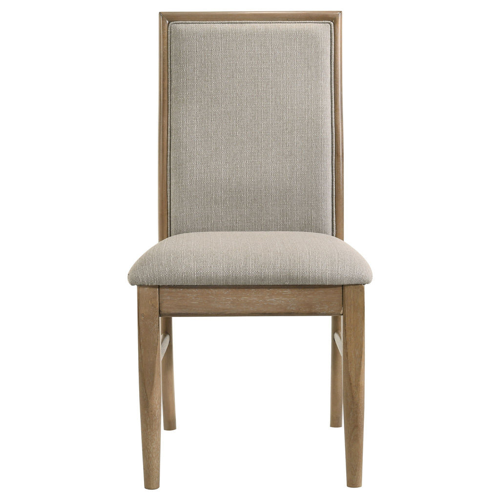 Dreydon - 5 Piece Round Dining Table Set With Chairs - Light Brown