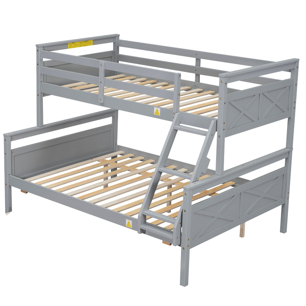 Bunk Bed & Ladder And Safety Guardrail