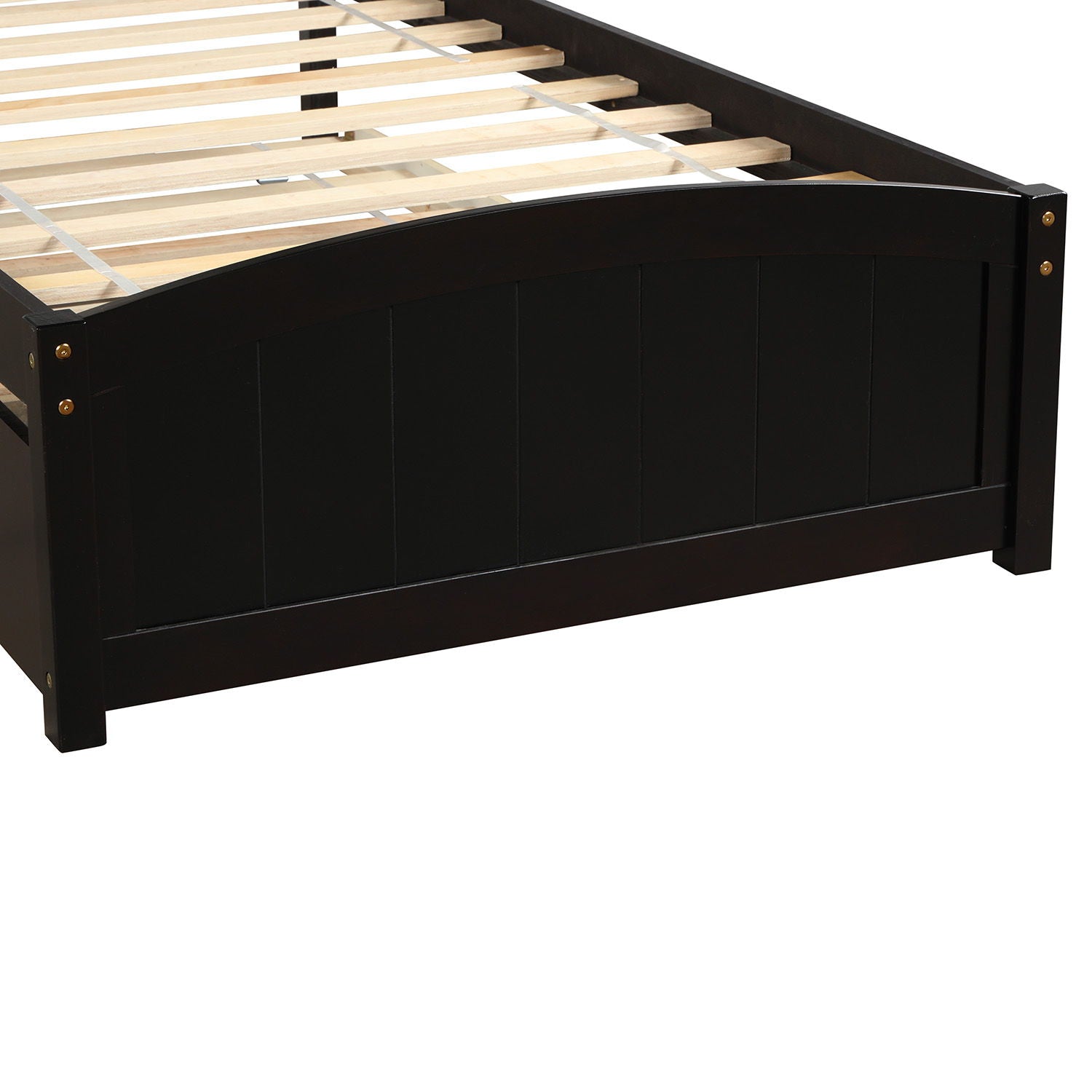 Platform Bed & Headboard, Footboard And Slat Support
