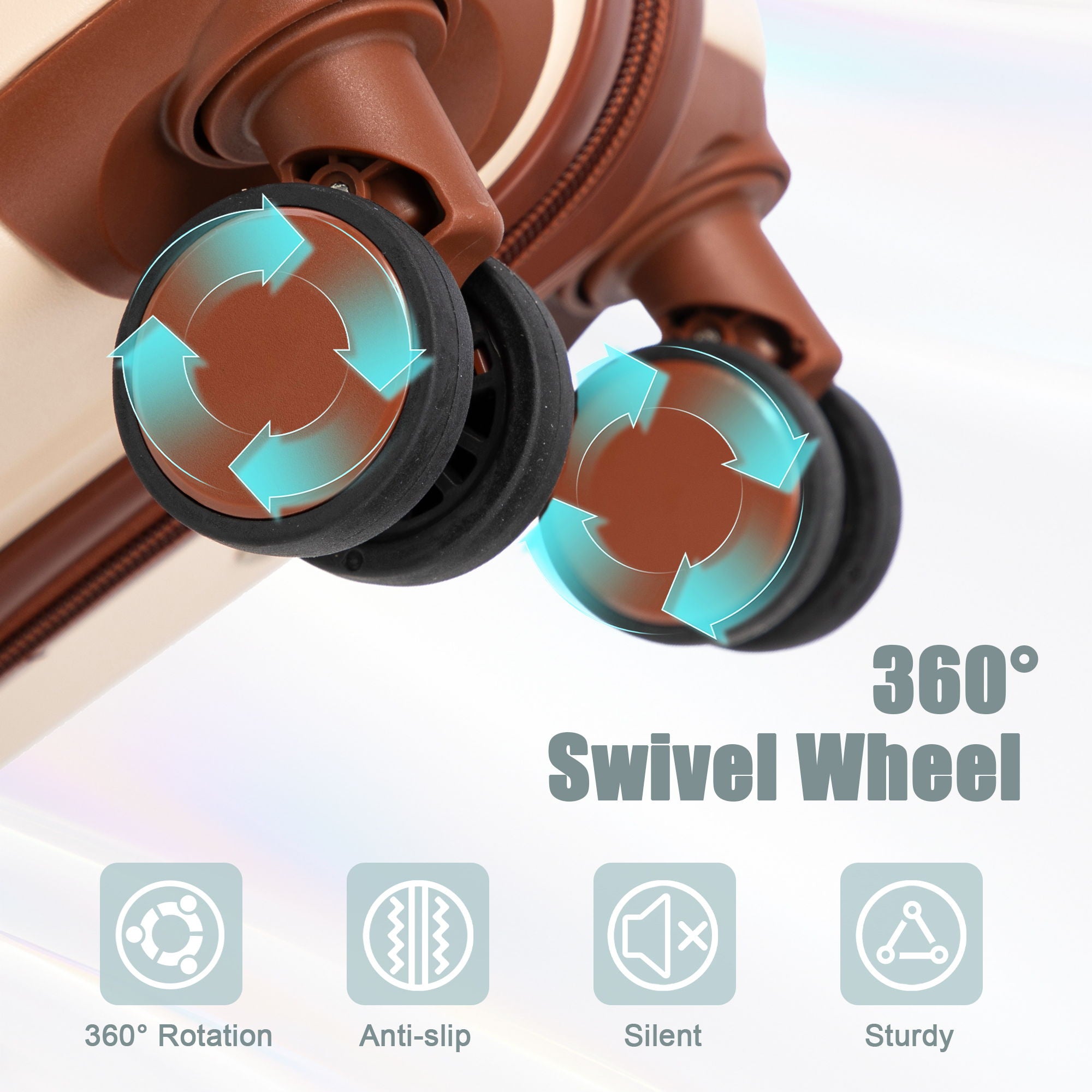 Spinner Luggage Set & Combination Lock