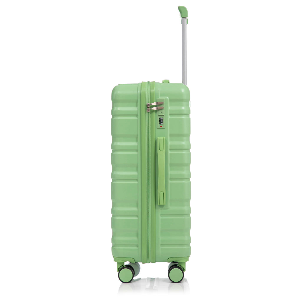 Tourist 3 Piece Luggage Set, Combination Lock, Durable Hard Shell With 360° Silent Wheels