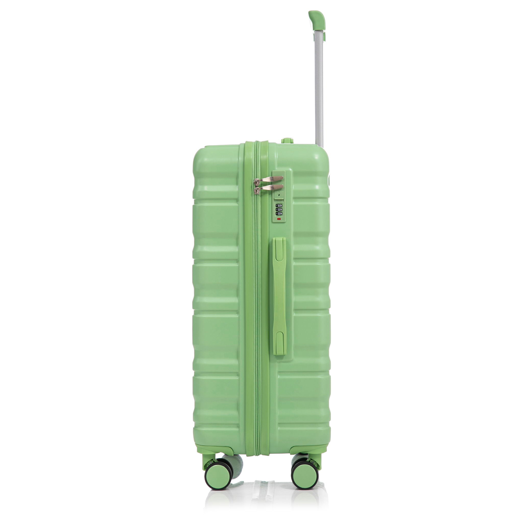 Tourist 3 Piece Luggage Set, Combination Lock, Durable Hard Shell With 360° Silent Wheels