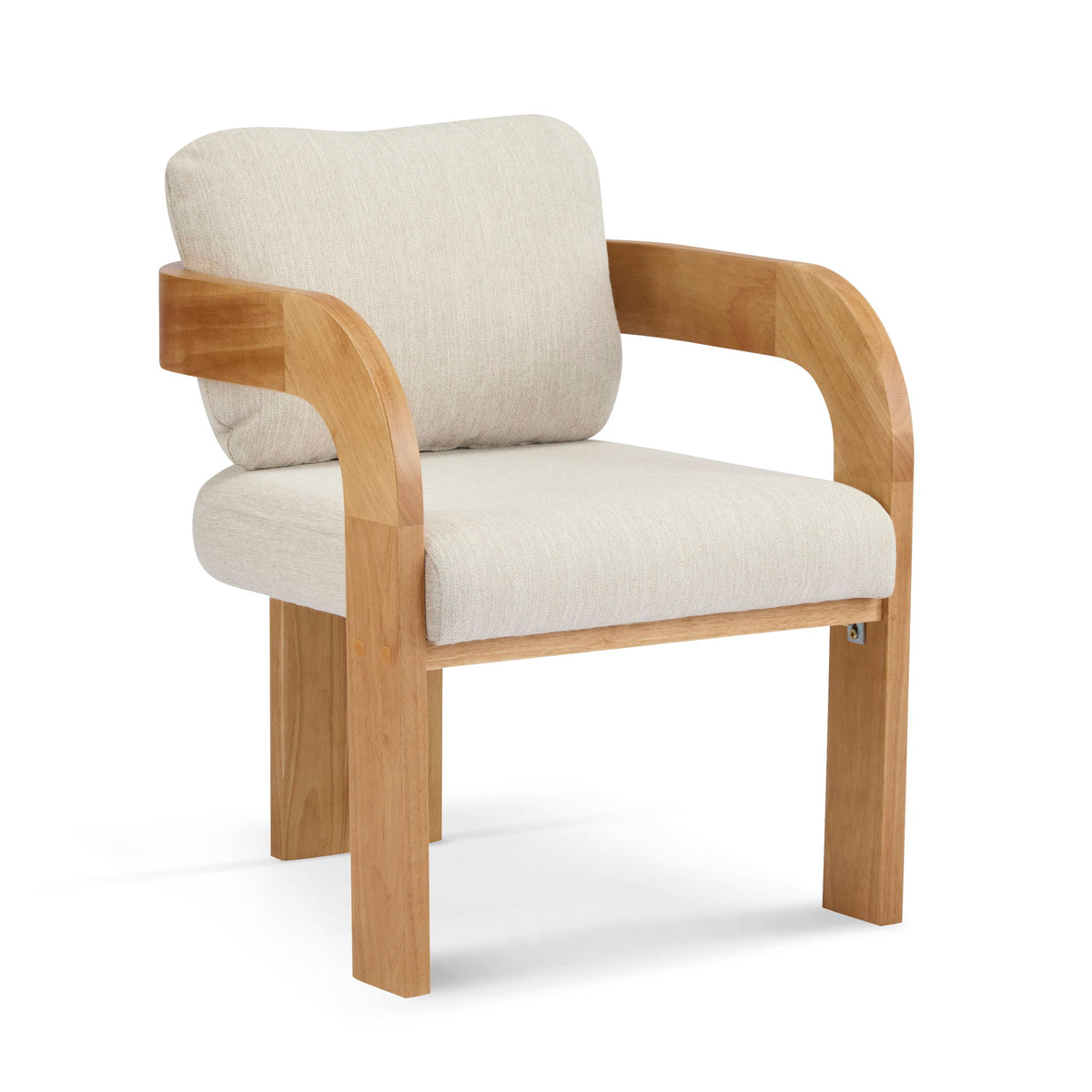 Dining Chairs With Pillow Back (Set of 2)