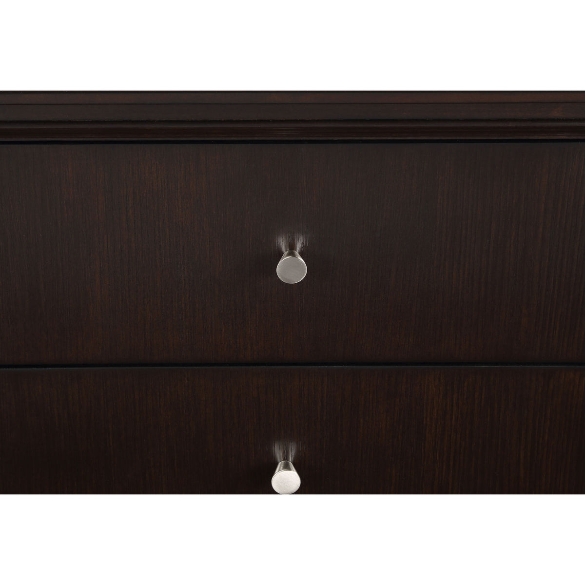 Navarro - 6 Drawer Dresser With Mirror - Brown