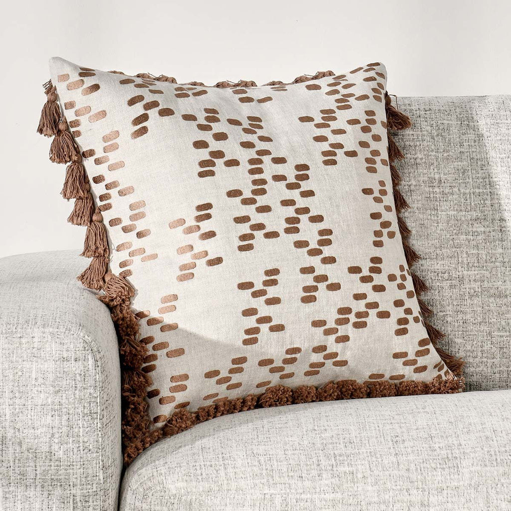 Dane - MP Pillow - Penny Brown