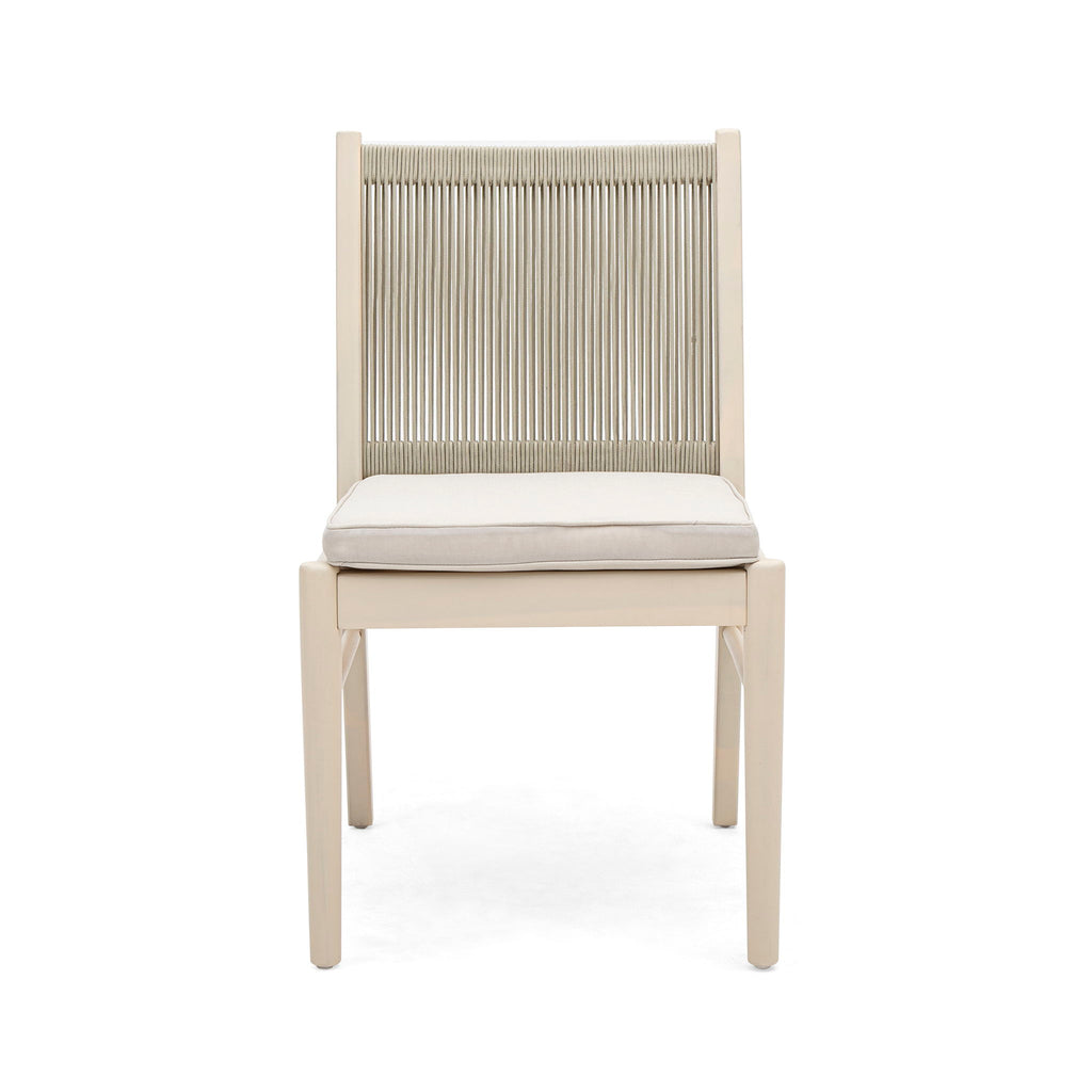 Cordoba - Dining Chair (Set of 2) Comfortable Armless Chairs - Beige