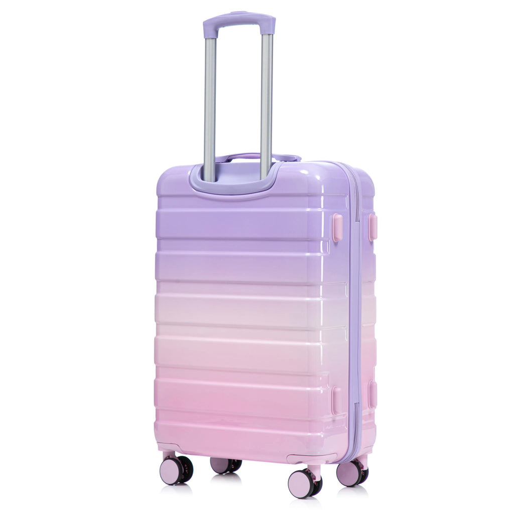 Luggage Set 20" /24" /28" With Combination Lock And Silent Wheels