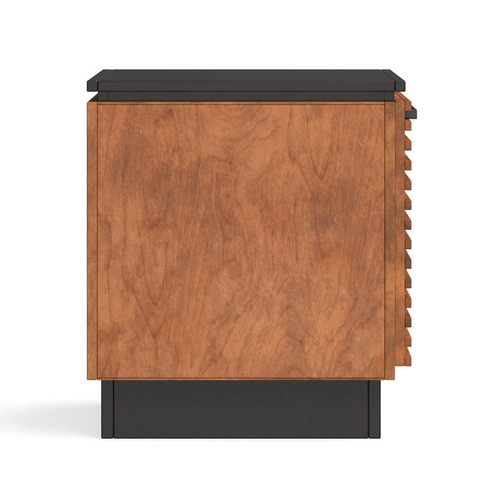 Chairside Table - Black / Bourbon