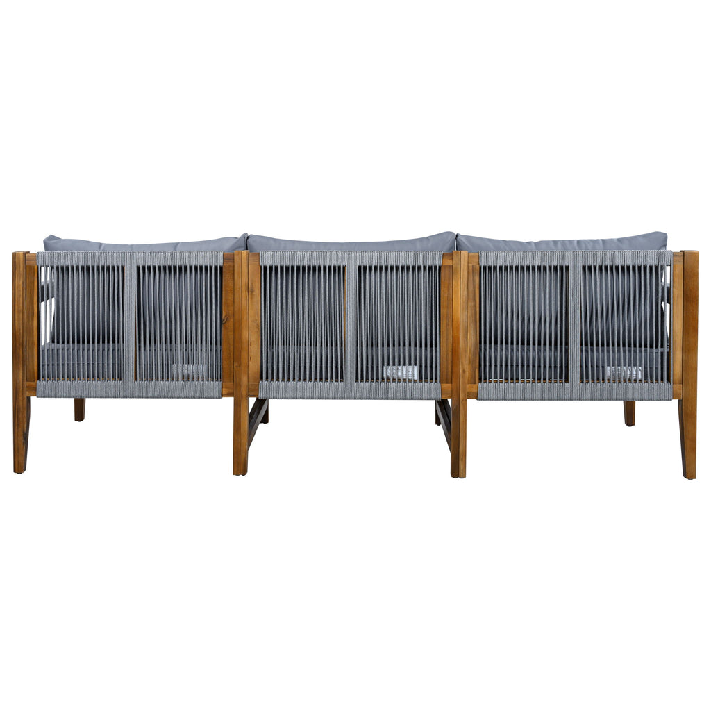 3 Piece Outdoor Sectional Sofa Set