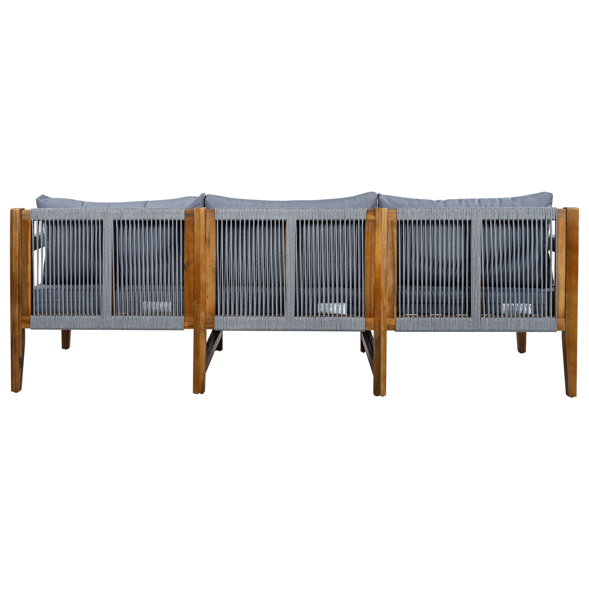 3 Piece Outdoor Sectional Sofa Set