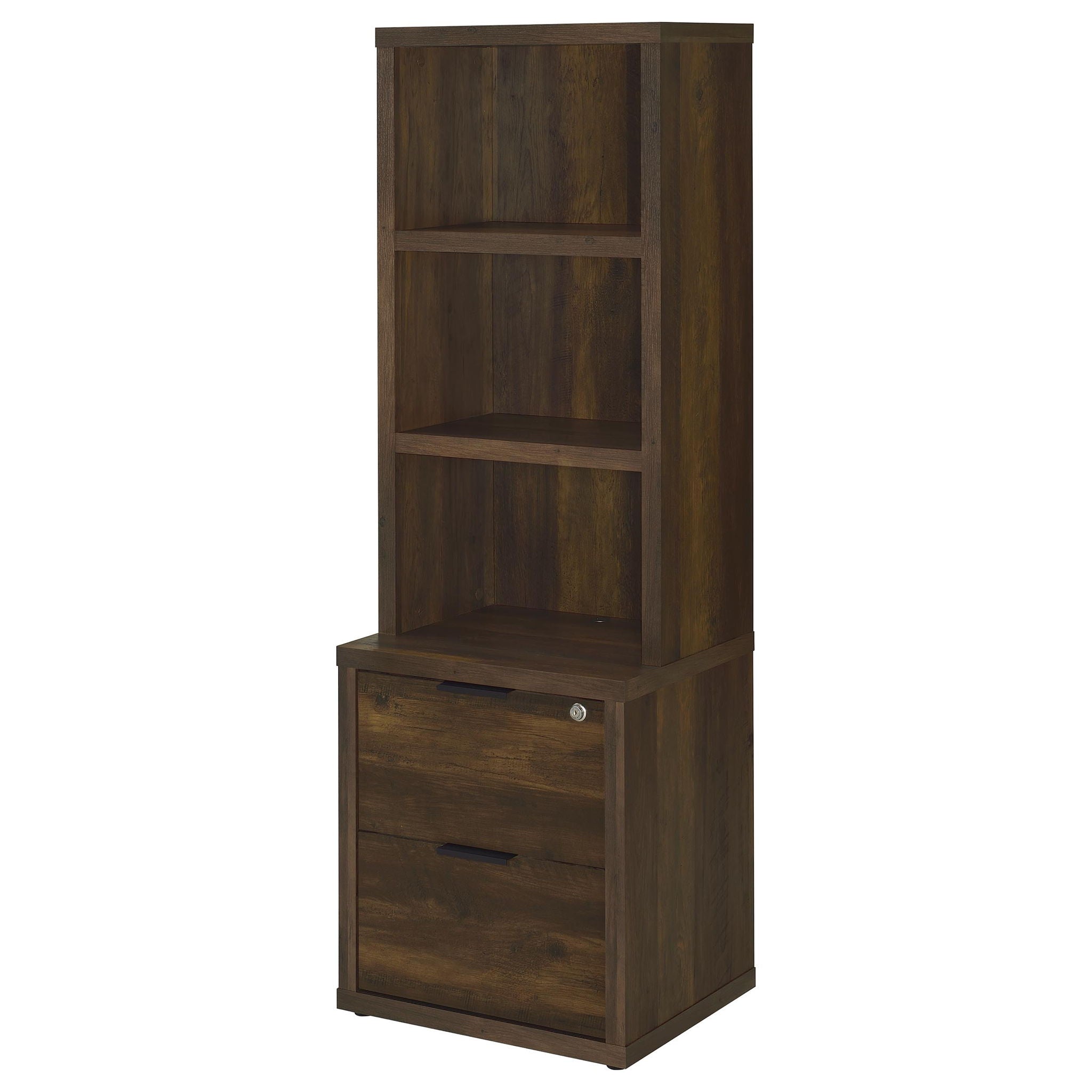 Geary - 3 Piece Bedroom Set With Bookcase Headboard