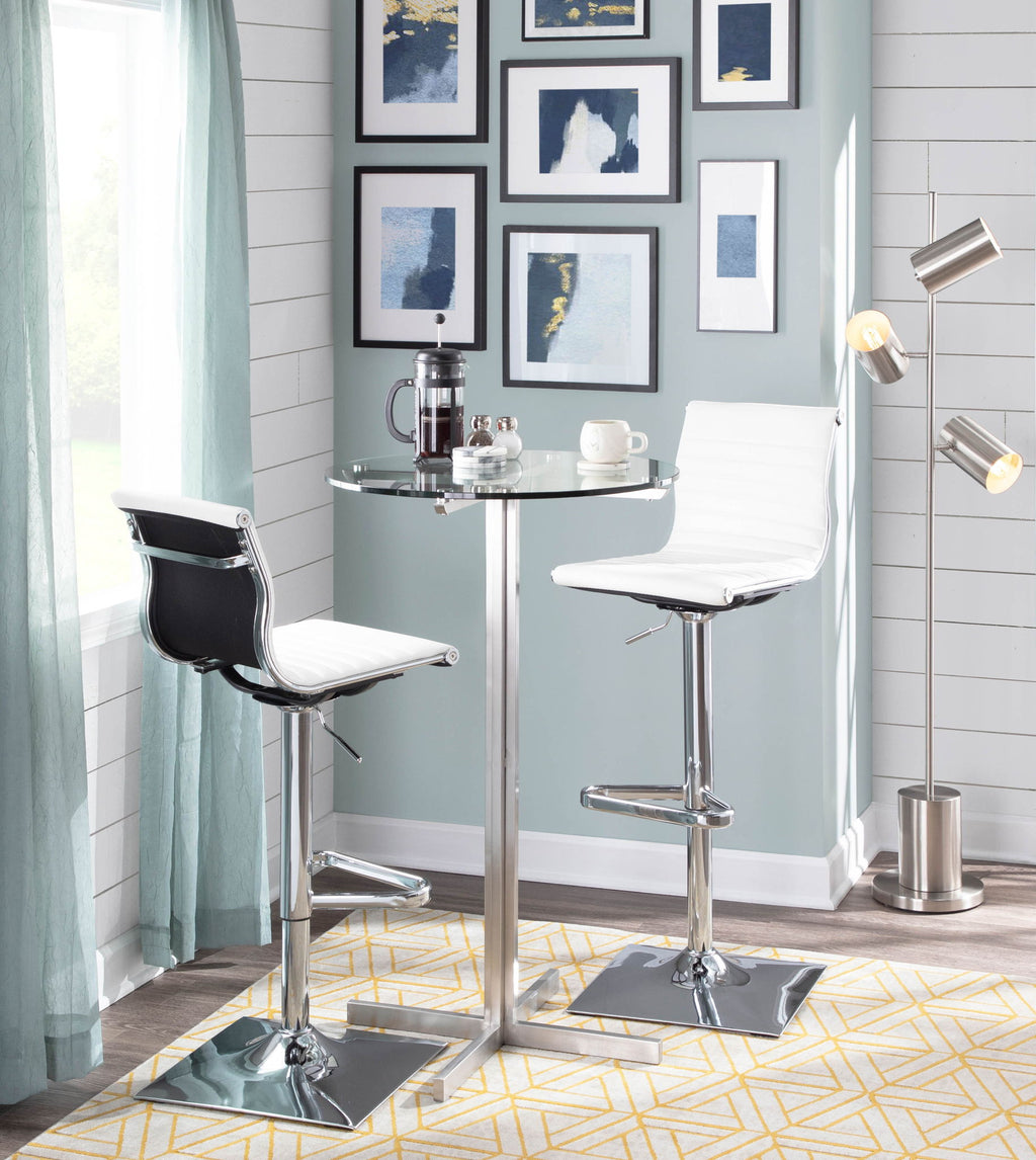 Masters - Contemporary Adjustable Barstool With Swivel