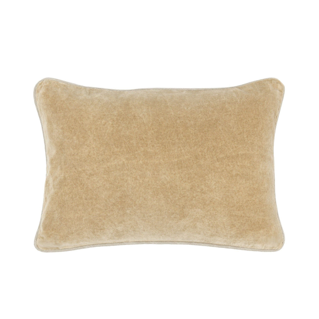 Heirloom Velvet - SLD Pillow - Wheat