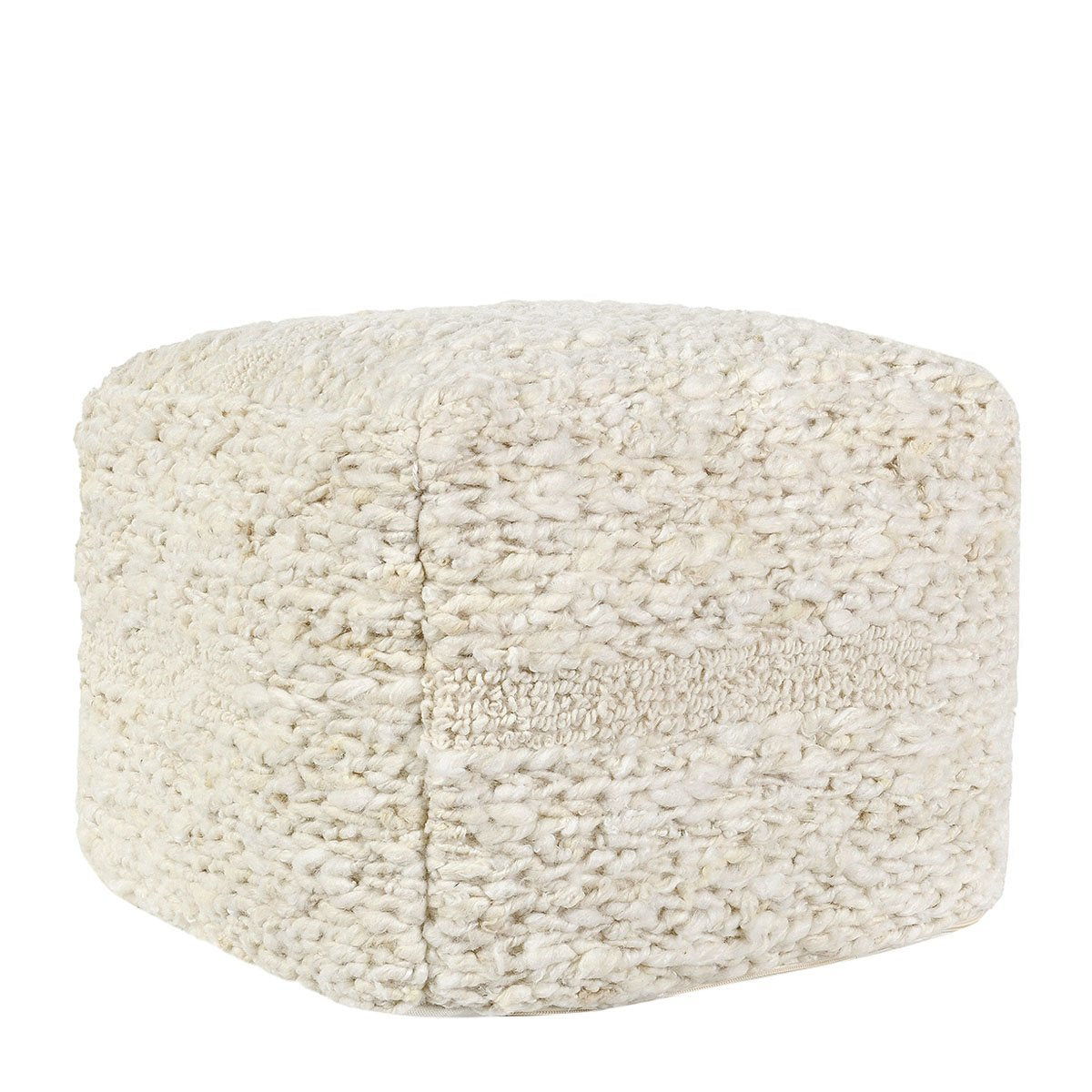 Sinclair - Pouf - Ivory
