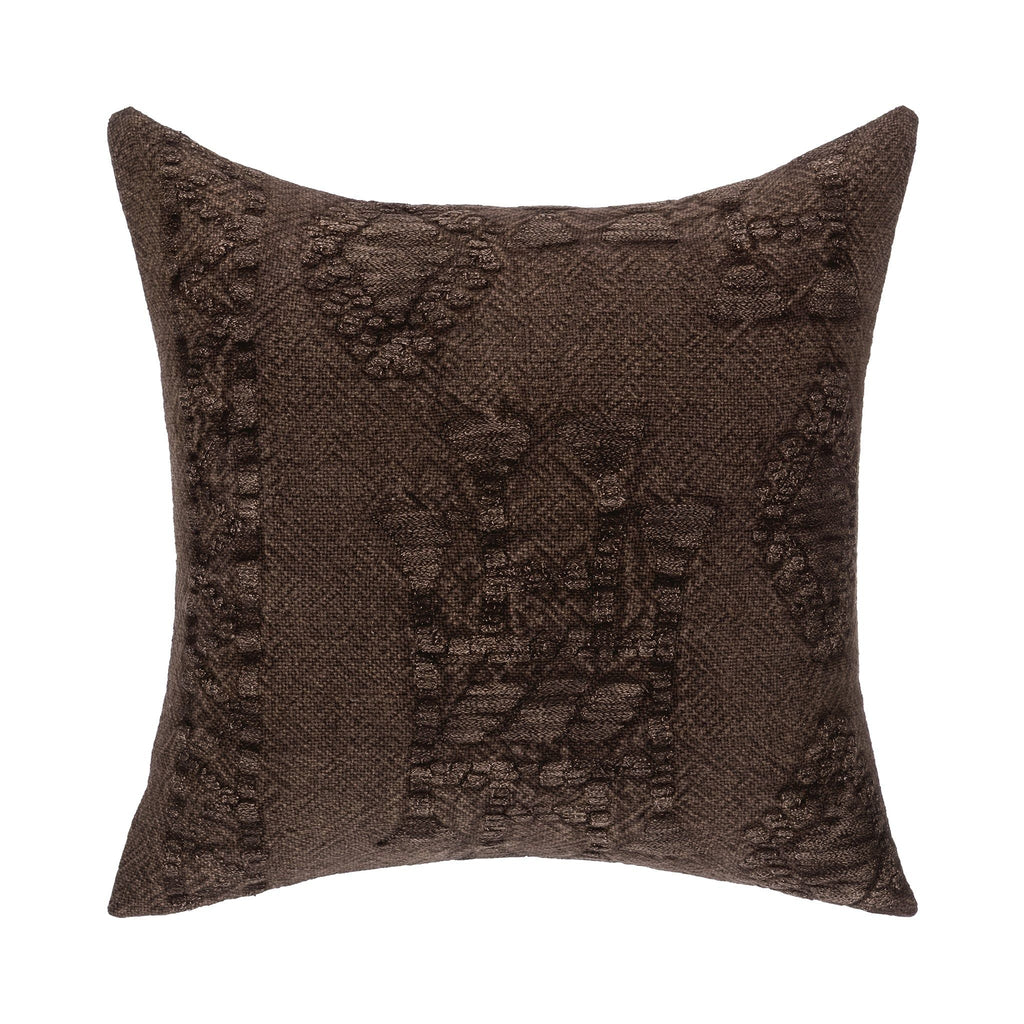 Abbey - 22" x 22"Pillow - Sierra Brown