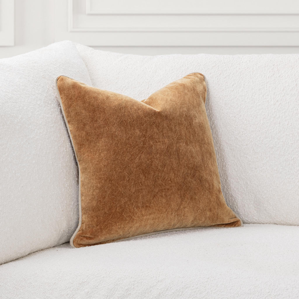 Heirloom Velvet - SLD Pillow - Turmeric