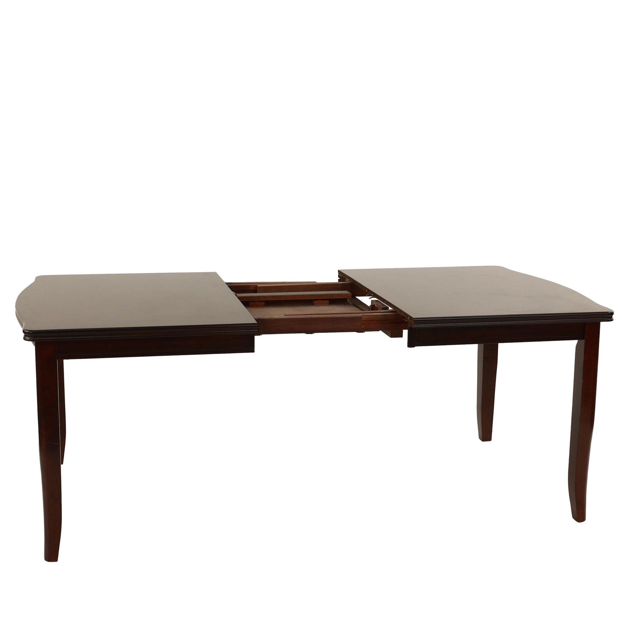 7 Piece Set, Dining Table With Butterfly Leaf And 6 Side Chairs - Espresso