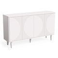 Buffet Sideboard Cabinet With Storage For Dining Room - White