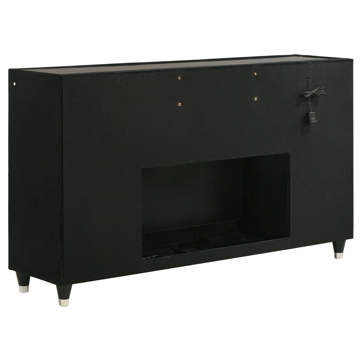 Mika - 8 Drawer LED Fireplace Dresser