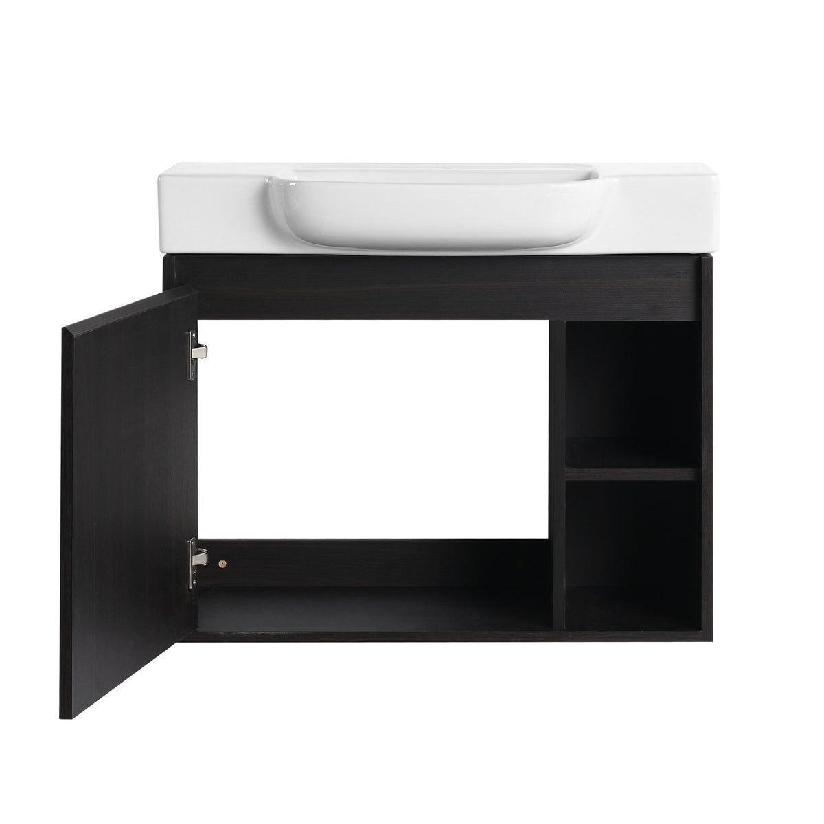 Wall Mounted Bathroom Vanity With Sink, Soft Close Door
